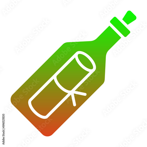 Message In Bottle Icon