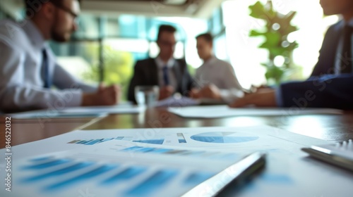 business men and team present project and the meeting rooms, financial, technology, office, adult, computer, modern, professional, office, success, target, contact, win.