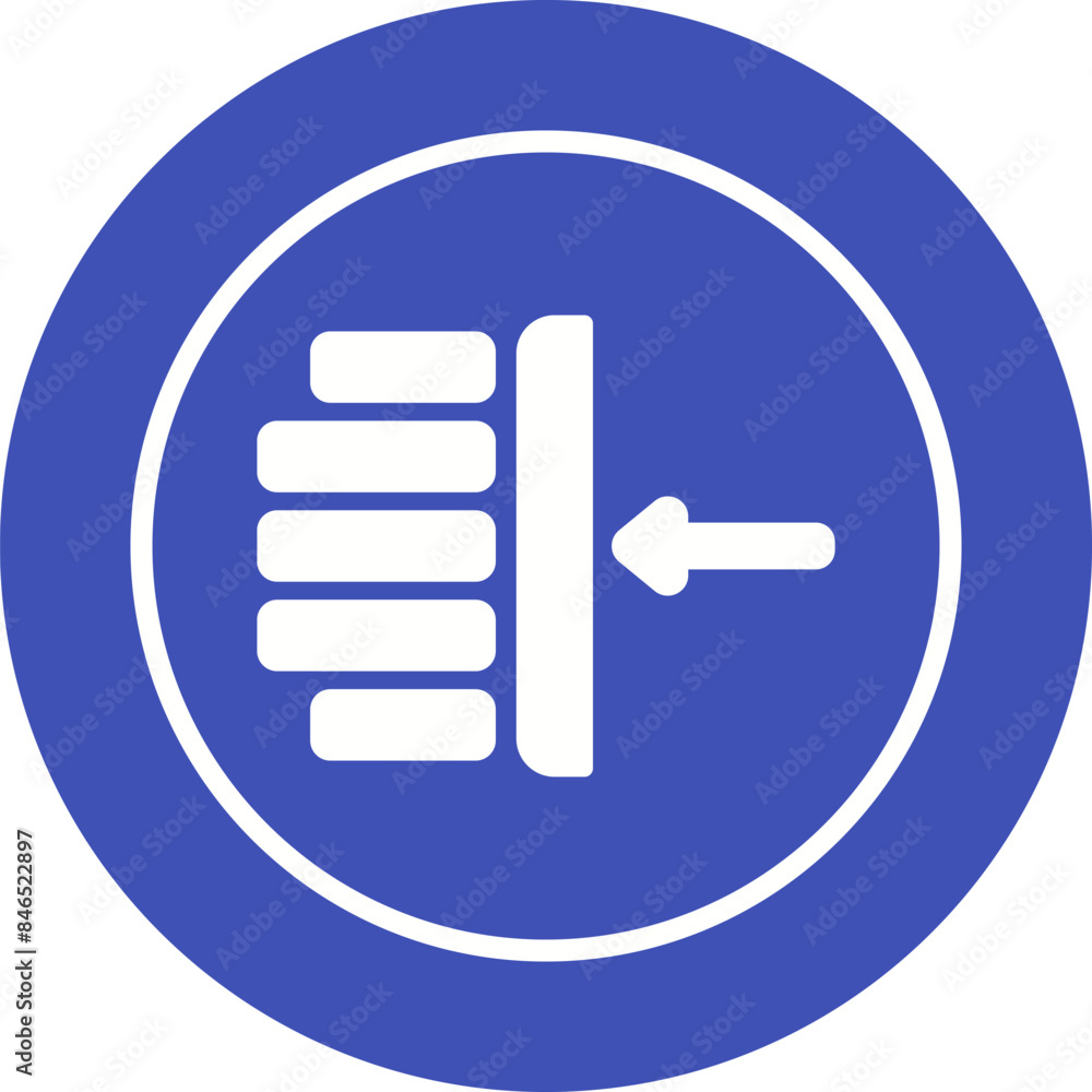 Margin Vector Icon Margin Vector Icon
