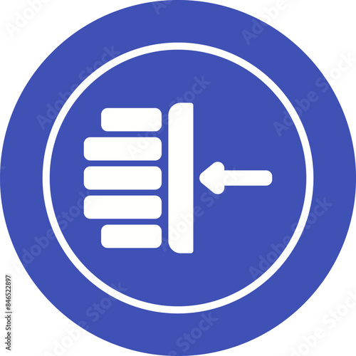 Margin Vector Icon