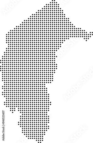 Australian Capital Territory Maps Halftones Vector Recolorable photo