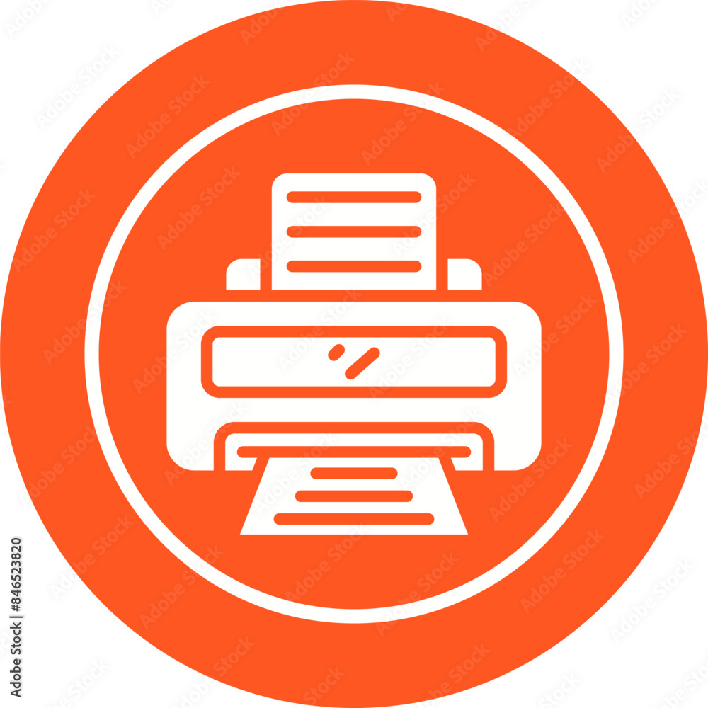 Printer Vector Icon Printer Vector Icon