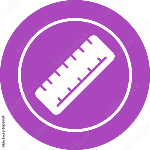 Ruler Vector Icon