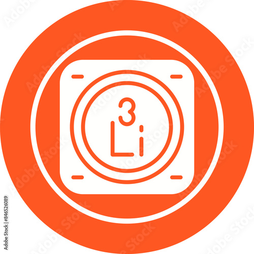 Lithium Vector Icon