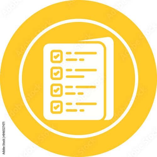 List Vector Icon