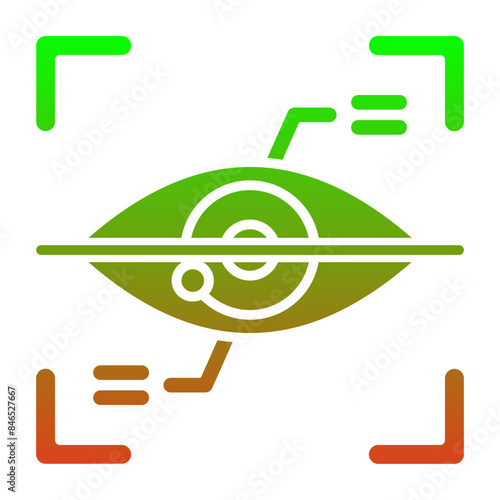 Eye scanner Icon