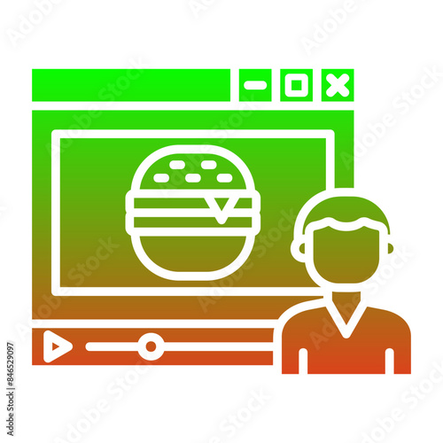 Food blogger Icon