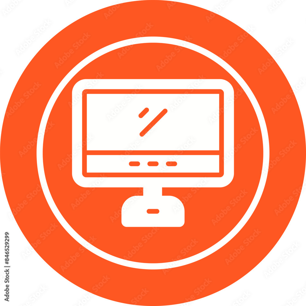 Desktop Vector Icon Desktop Vector Icon