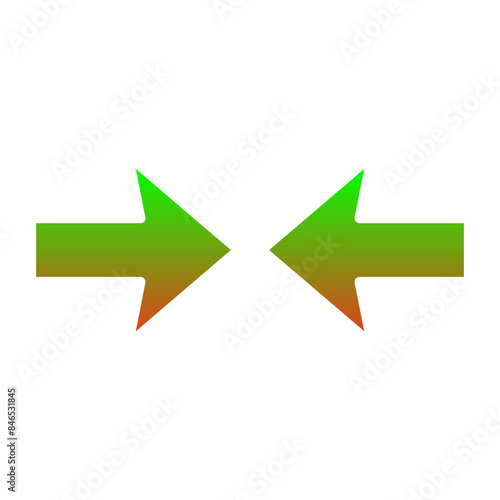 Opposite Arrows Icon