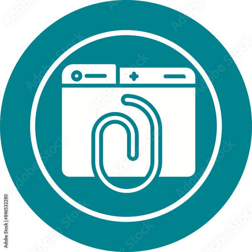 Atachment Vector Icon