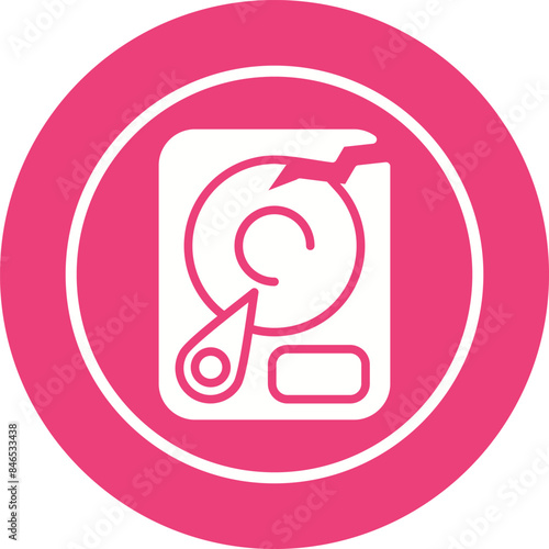 Hard Drive Vector Icon