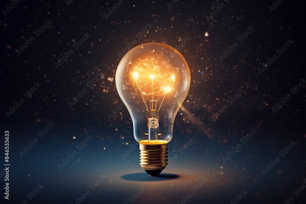 A lightbulb with digital data back ground, business cyberspace network global data on earth in the future A lightbulb with digital data back ground, business cyberspace network global data on earth in the future