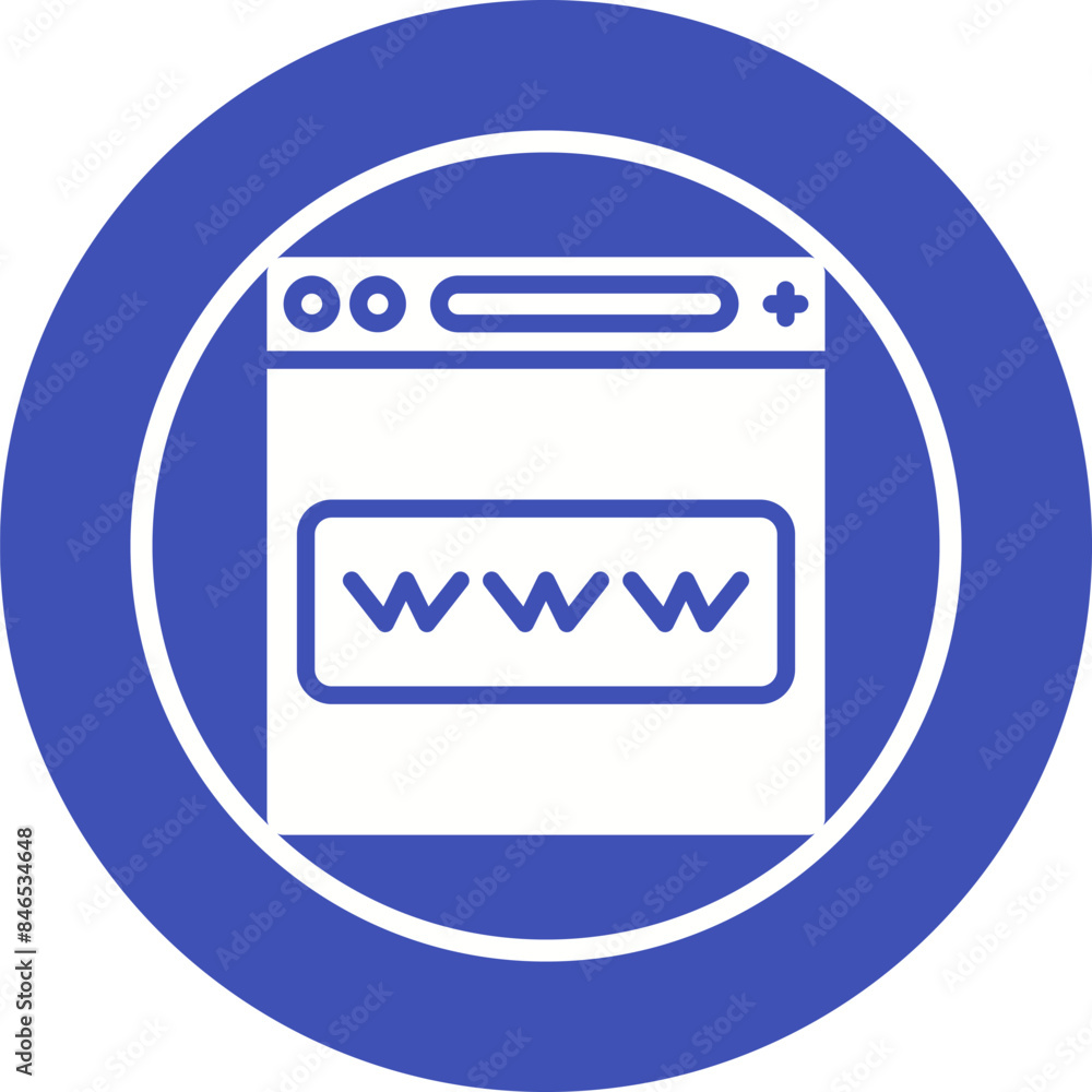 World Wide Web Vector Icon World Wide Web Vector Icon