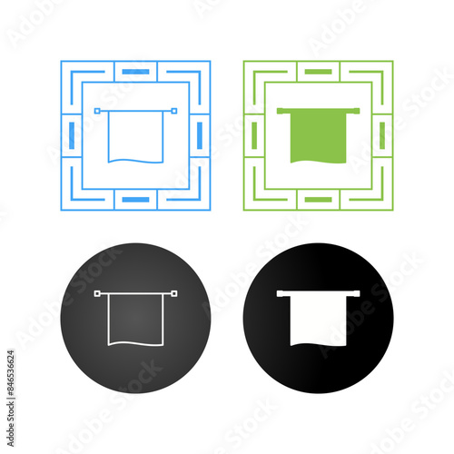 Towel Dryer Vector Icon