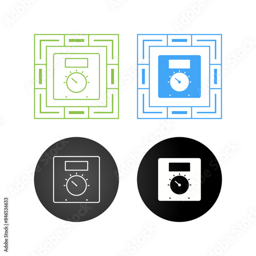 Thermoregulator Vector Icon