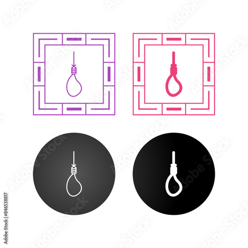 Noose Vector Icon