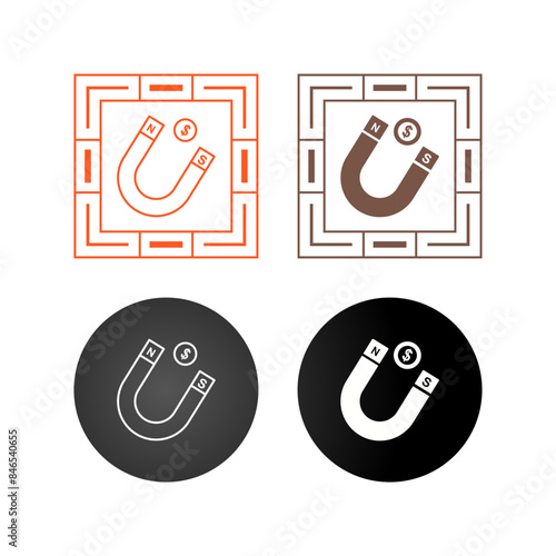 Magnet Vector Icon