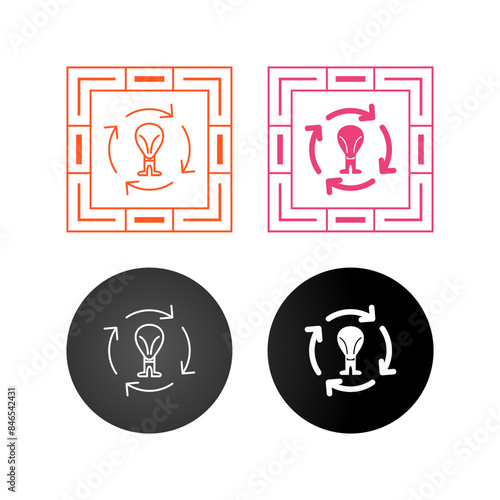 Creative Process Vector Icon