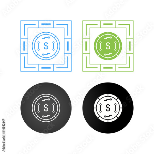 Digital Currency Vector Icon