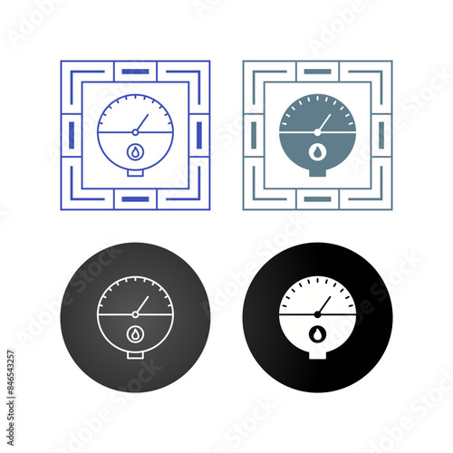 Tankless Water Heater Vector Icon