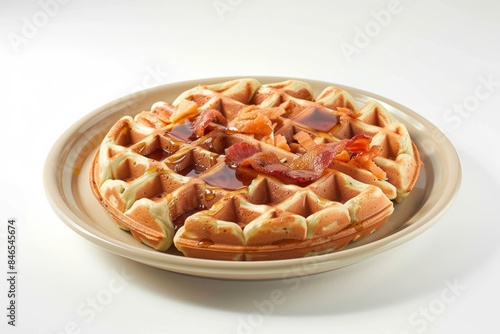Crispy Bacon and Potato Waffles for a Delectable Brunch © Mayatnikstudio
