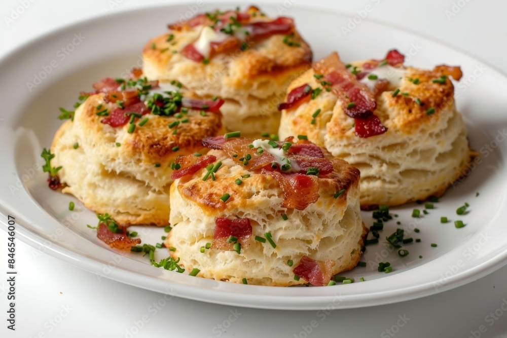 Bacon and Onion Biscuits: A Crispy and Flaky Treat Bacon and Onion Biscuits: A Crispy and Flaky Treat