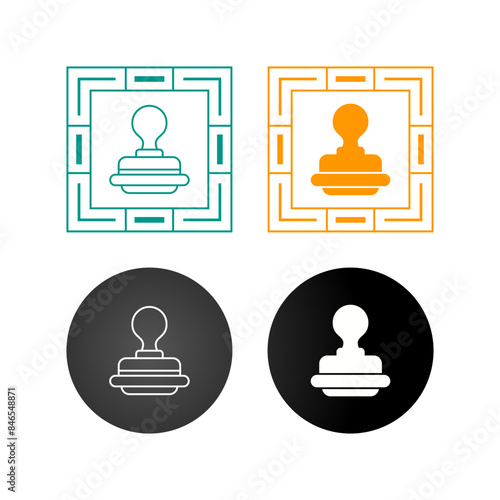 Stamp Vector Icon