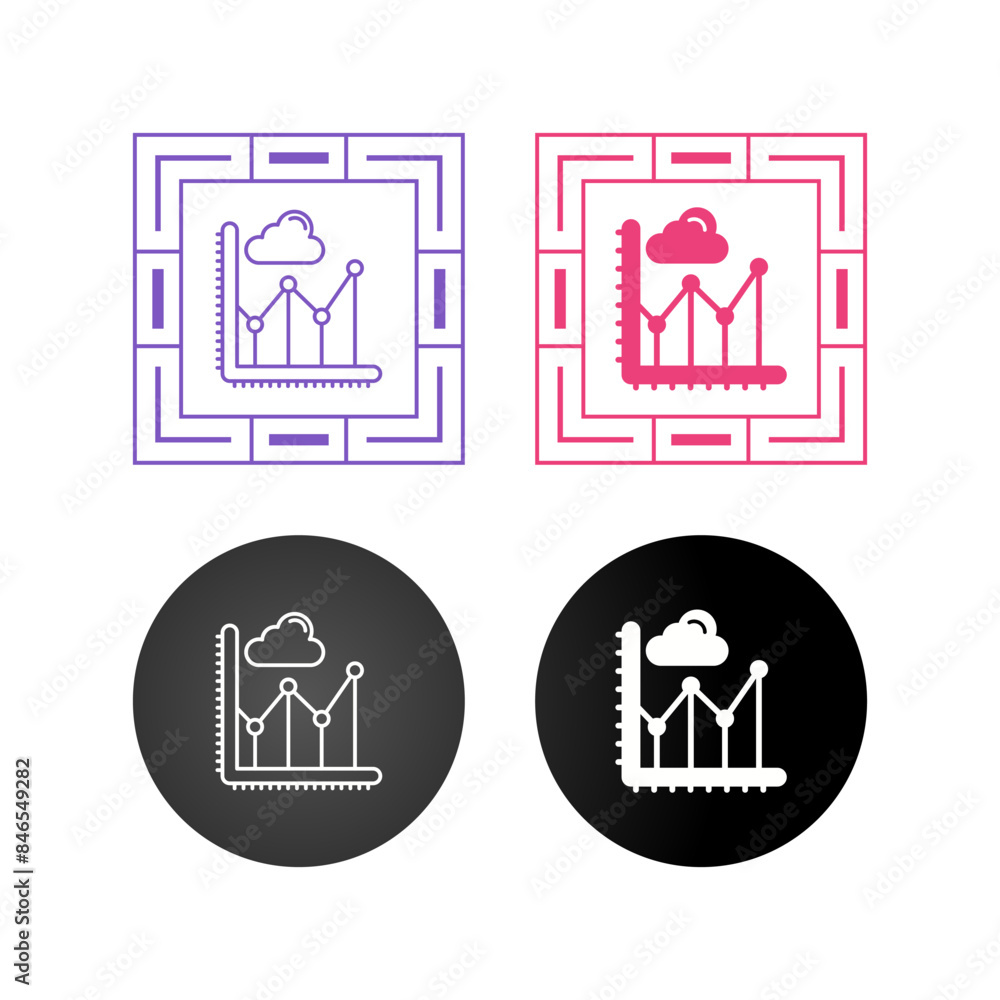 Forecast Vector Icon Forecast Vector Icon
