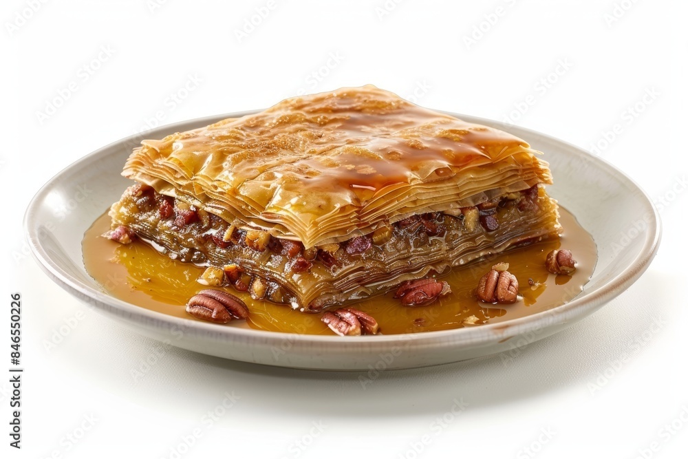 Bacon Pecan Bourbon Baklava: Decadent Dessert with a Savory Twist Bacon Pecan Bourbon Baklava: Decadent Dessert with a Savory Twist