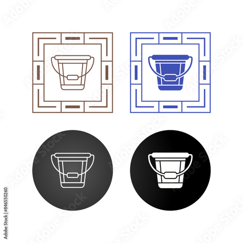 Bucket Vector Icon