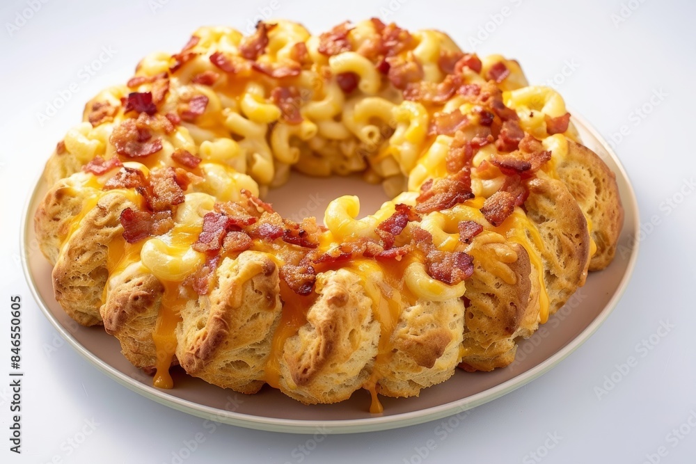 Ultimate Bacon Mac and Cheese Bubble Loaf Ultimate Bacon Mac and Cheese Bubble Loaf