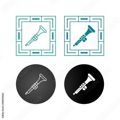 Clarinet Vector Icon