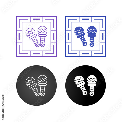 Maracas Vector Icon