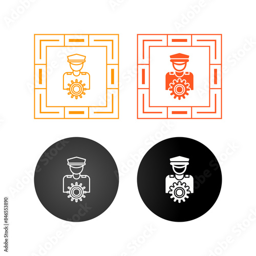 Captain Vector Icon