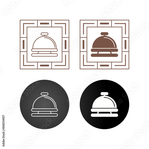Reception Bell Vector Icon