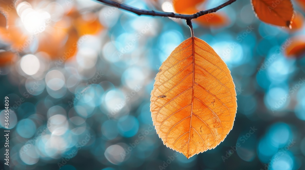 The leaves are colorful and fresh and beautiful. The leaves are colorful and fresh and beautiful.
