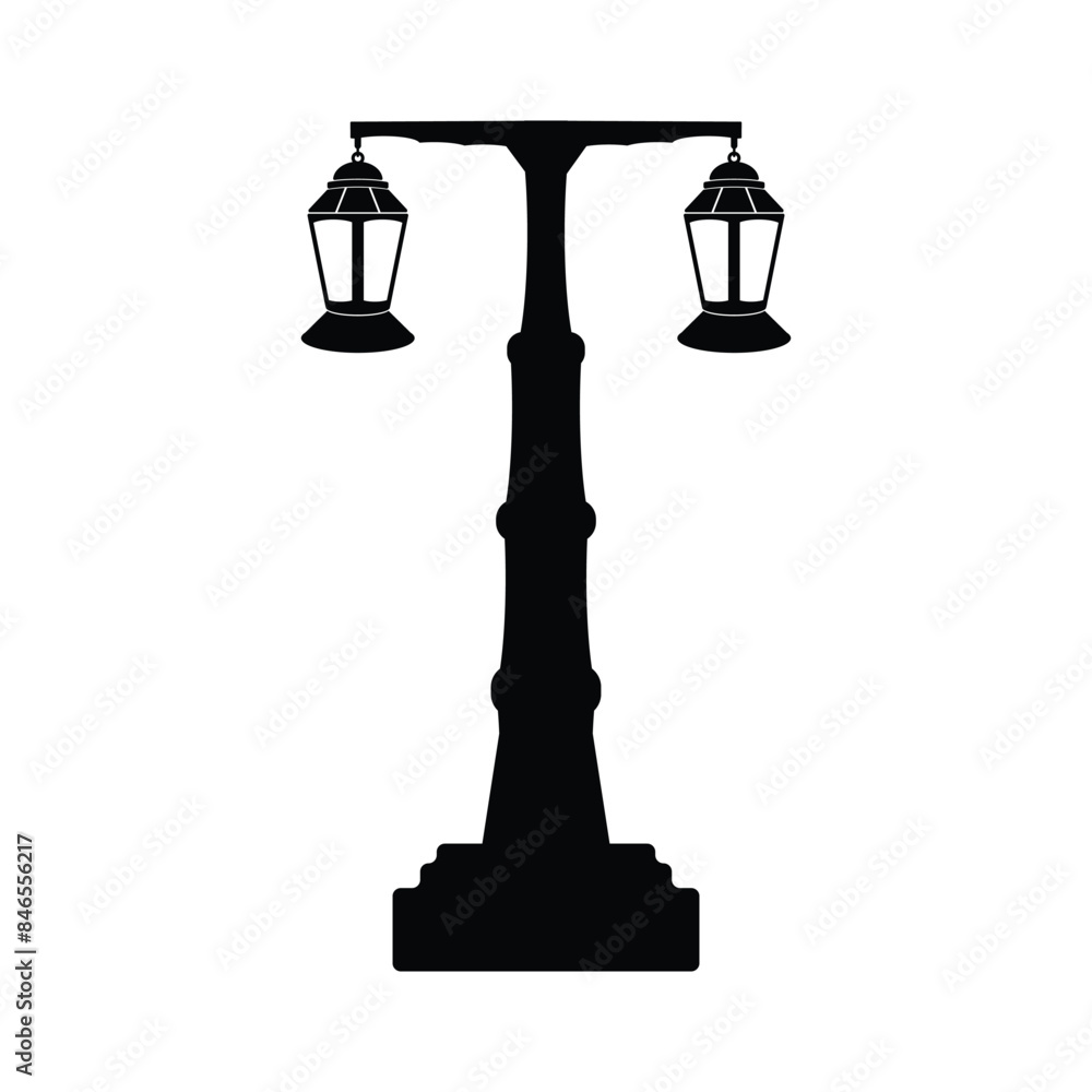 Fototapeta premium Garden lamp icon