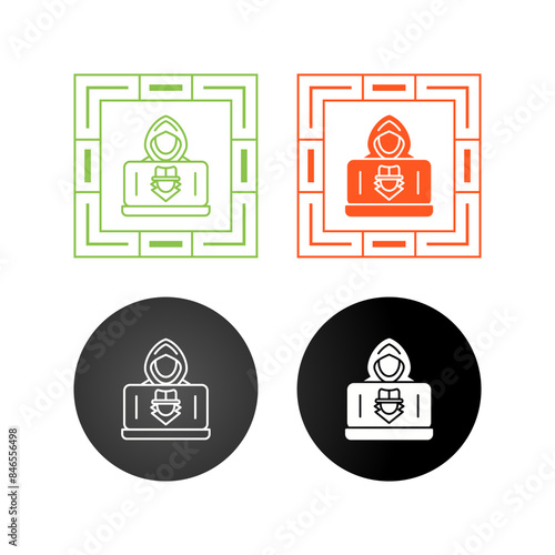 Hacker Vector Icon