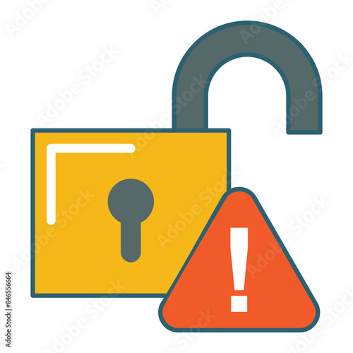 Cyber security icon vector