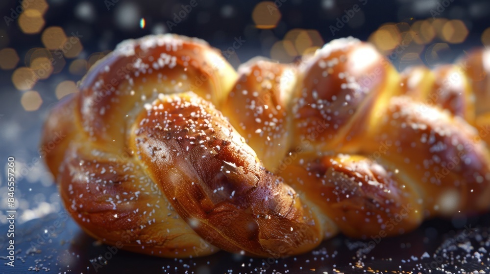 Twisted bread There are both crisp and soft types. It is often sprinkled with salt or dipped in mustard Twisted bread There are both crisp and soft types. It is often sprinkled with salt or dipped in mustard