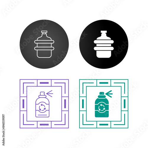 Gas Cylinder Vector Icon