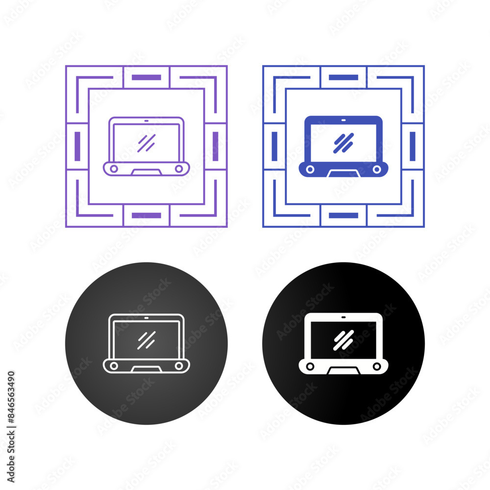 Laptop Vector Icon Laptop Vector Icon