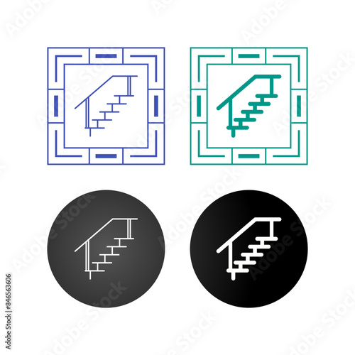 Stairs Vector Icon