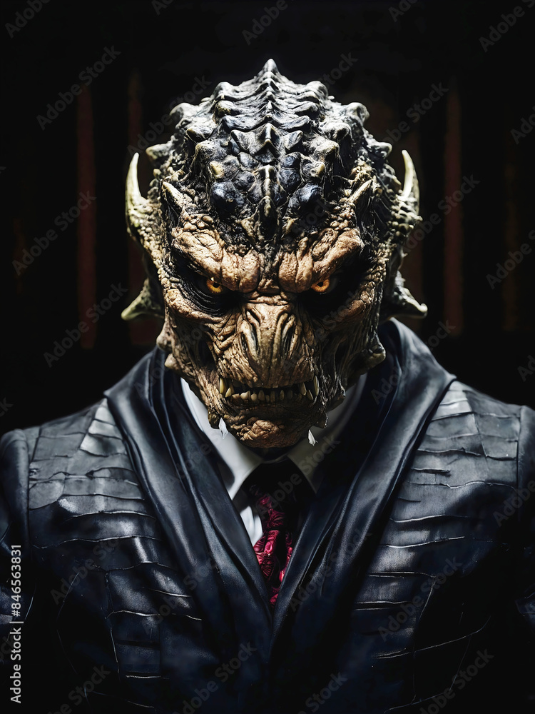 Reptilian shapeshifter Supreme court, Corrupted dishonest judge in court room, lizard people