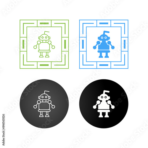 Robot Vector Icon