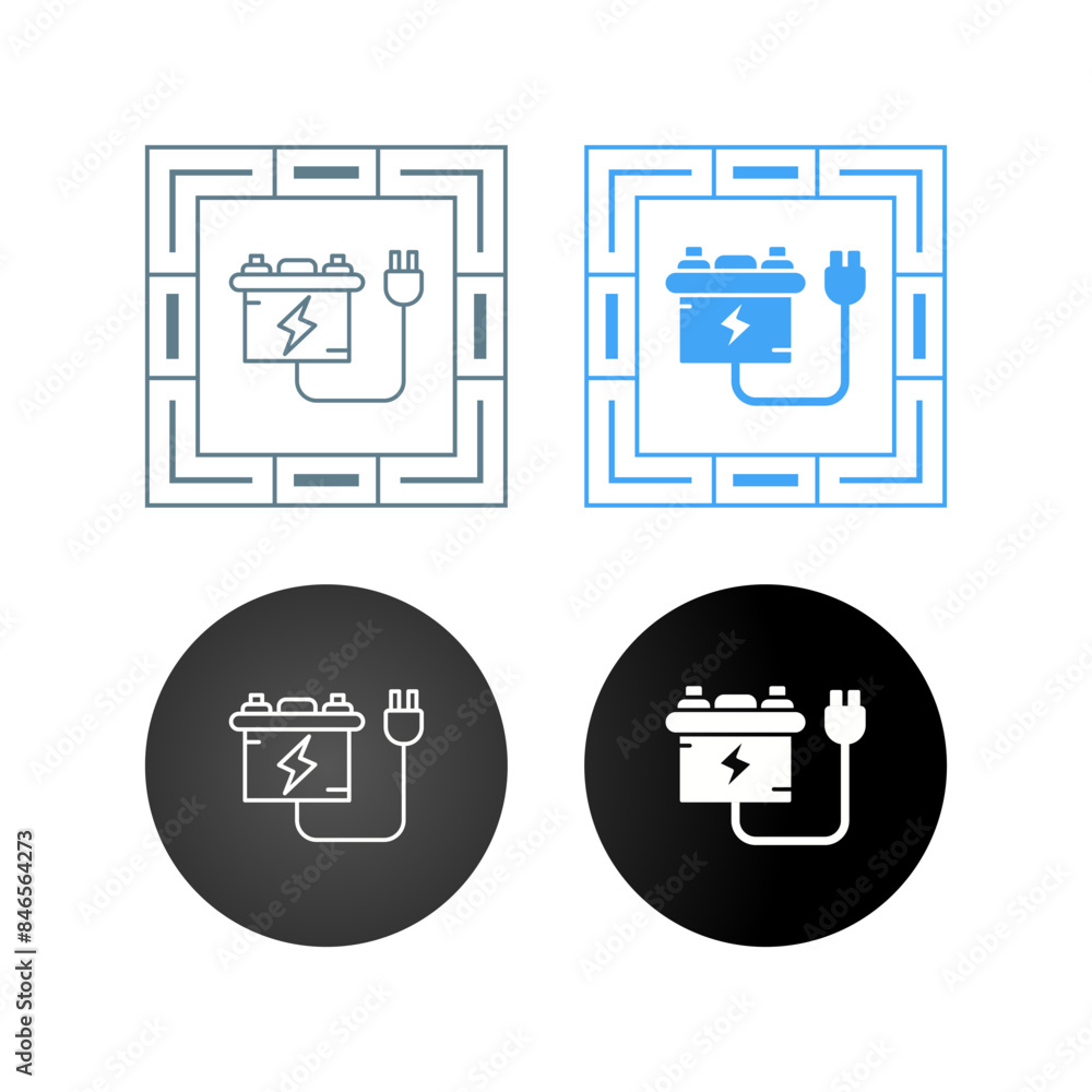 Battery charger Vector Icon Battery charger Vector Icon