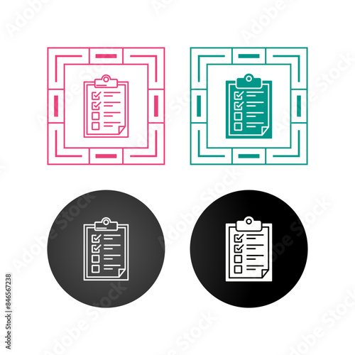 Checklist Vector Icon