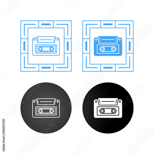 Tape Recorder Vector Icon