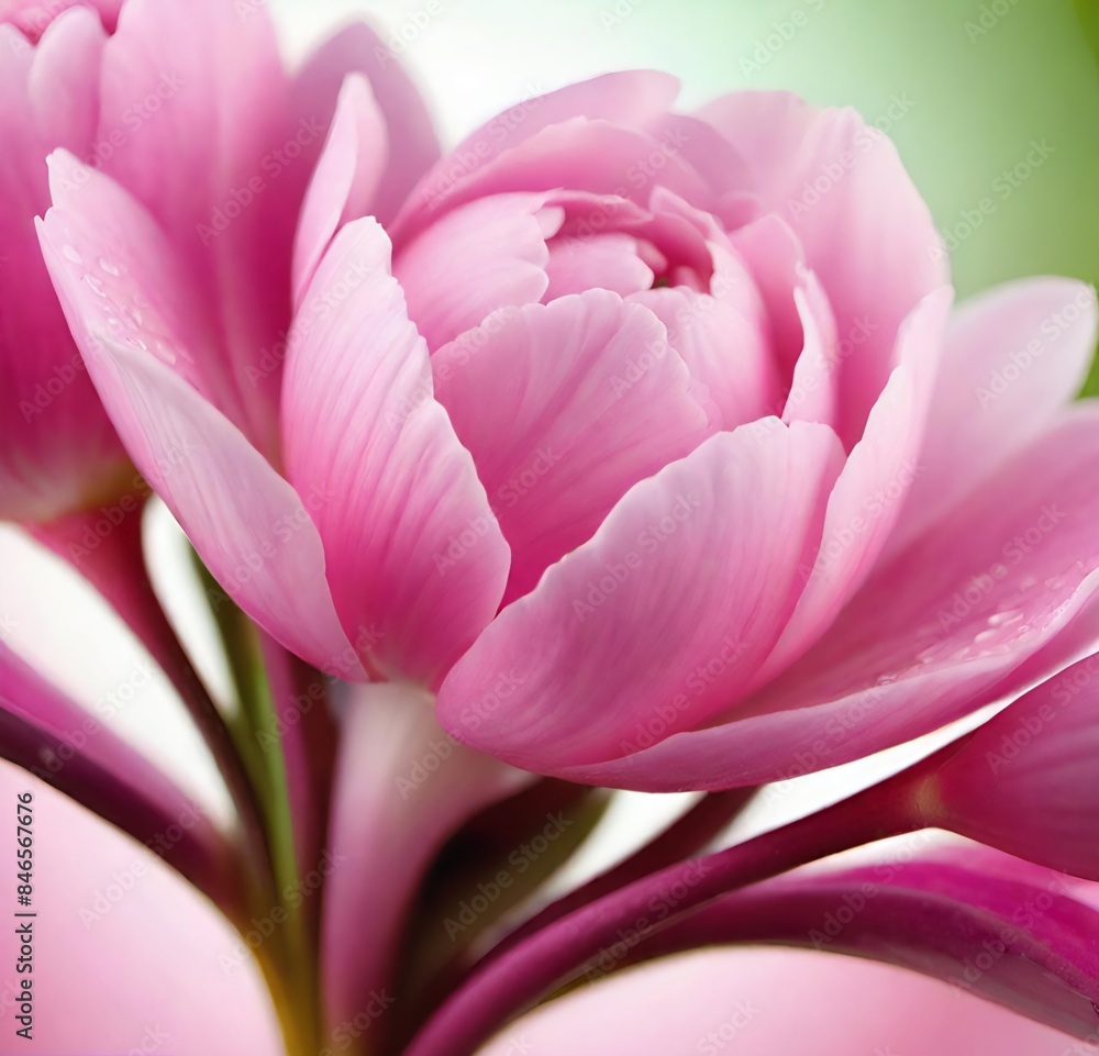 Fototapeta premium pink lotus flower, nature, blossom, tulips, garden, flora, bloom, flowers, beauty, purple, plant, floral, color, petal, bouquet, summer