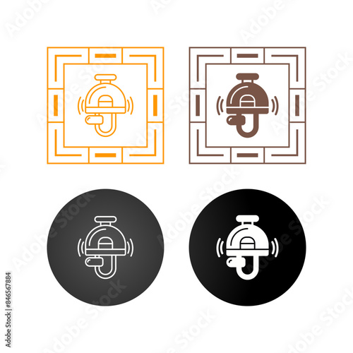 Cycle Bell Vector Icon